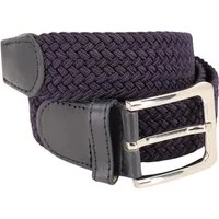 Adel Accessoires Flechtgürtel Unisex Flechtgürtel – Elastisch, 3,5 cm breit, in 15 Farben Dehnbar, ohne Lochsystem, individuell verstellbar