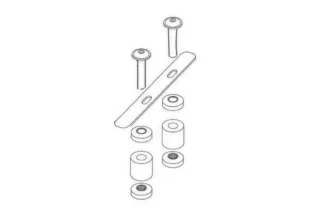 LAUFEN Spreizdübel zur Befestigung von Handtuchhalter Palace 38570.7/8, 38170.1/2/3/7/8, 39973100000 H3997310000001