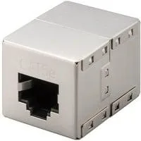 RJ-45 Modularkupplung 2x RJ-45 Buchse
