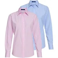 Highmoor Hemdbluse Blusen im Doppelpack