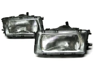 Scheinwerfer Hauptscheinwerfer (H4) Links + Rechts für Audi 80 B4 ab 1990-1994