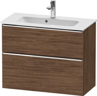 Duravit D-Neo Waschtischunterbau wandhängend Nussbaum dunkel Matt 810x372x625 mm - DE4369010210000 DE4369010210000