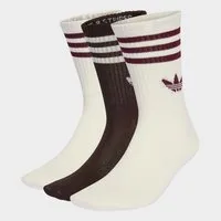 adidas Originals Sportsocken 3-STREIFEN CREW 3ER-PACK (3-Paar) knöchellange Passform, mit 3-Streifen