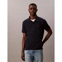 Calvin Klein Jeans Poloshirt SS CASUAL PIQUE CLASSIC POLO Mit Rundhalsausschnitt