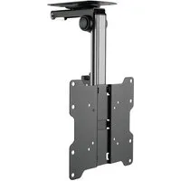 HALTERUNGSPROFI TV-Deckenhalterung HALTERUNGSPROFI CL322 TV Deckenhalterung, bis 20kg, VESA 200x200, (bis 37,00 Zoll, Einklappbar, für Dachschrägen)