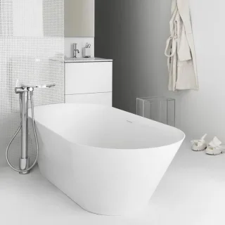 LAUFEN Badewanne Kartell · LAUFEN 171,5x81,5x52, freistehend, weiß , 2.2633.2.000.000.1 H2263320000001