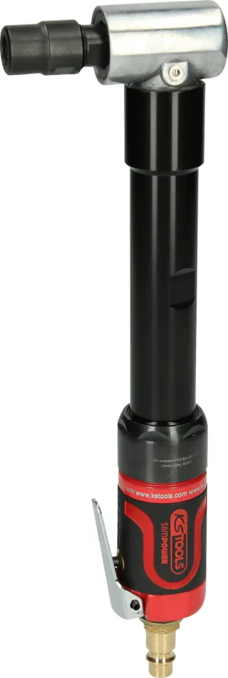 KS Tools SlimPOWER Mini-Druckluft-Winkelstabschleifer, 18.000 U-min - 515.5540