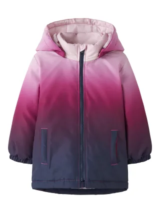 NAME IT - NMFMAXI JACKET PA AOP NOOS Amaranth Purple - Gr. - 92