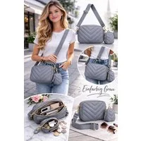 Antonio Freizeitrucksack Damen Umhängetasche mit Münzbeutel Crossbody Bag modische City Tasche