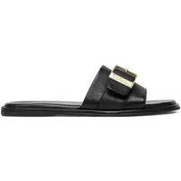U.S. Polo Assn. US Polo Assn Damen-Flip-Flops, Schwarz Badepantolette