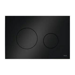 TECE TECEloop WC-Betätigungsplatte 9240924 schwarz, Kunststoff, für 2-Mengentechnik