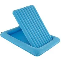 COSTWAY Luftmatratze Kinderluftbett, mit Elektrischer Pumpe & Tasche