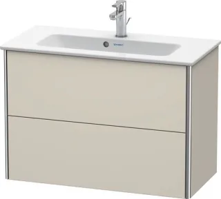 Duravit XSquare Waschtischunterbau wandhängend Taupe Supermatt 810x388x560 mm - XS416608383 XS416608383