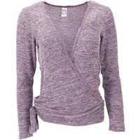Guru-Shop Longsleeve Wickelshirt, Pullover, Wickeljacke, Yogashirt -.. alternative Bekleidung