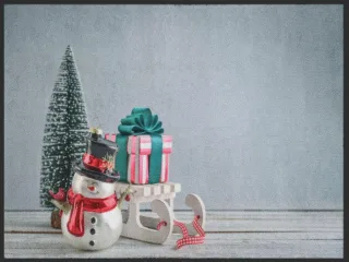 Fussmatte Weihnachten 4972 | Größe: 60 cm x 45 cm