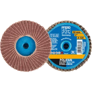 PFERD TOOLS COMBIDISC Korund Mini-POLIFAN CD für universelle Anwendungen - 42719112