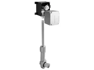 Schell WC-Wandeinbau Spülarmatur COMPACT II mit Vorabsperrung 3/4" 011940099