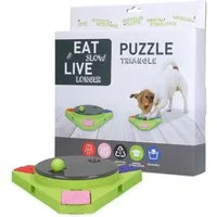 EAT SLOW LIVE LONGER Outdoor-Spielzeug Puzzle Triangle