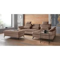 OTTO home Ecksofa Costello L-Form, B: 301 cm mit Sitztiefen-, Armteilverstellung &, 3 Nierenkissen, optional Bettfunktion & Bettkasten