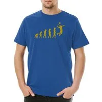 Urban Backwoods Print-Shirt Volleyball Evolution Herren T-Shirt Volley Ball Beach Player Game Team (1-tlg) Aufschlag Serve Sport Sports