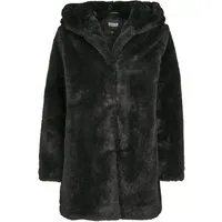URBAN CLASSICS Parka Urban Classics Damen Ladies Hooded Teddy Coat (1-St)