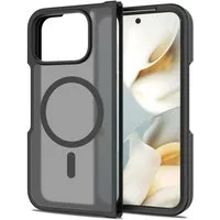 Wigento Handyhülle Für Google Pixel 10 Pro Fold Skin Feel MagSafe Hybrid Hülle Schwarz, Hybrid Schutzhülle mit MagSafe Unterstützung