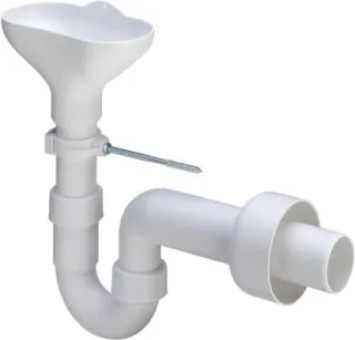 Viega Röhrengeruchverschluss 7985.945 in 50mm Kunststoff weiss 105181
