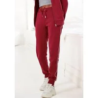 KangaROOS Relaxhose mit kontrastfarbenem Piping, Loungewear