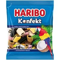 HARIBO Süßigkeit, Haribo Lakritzkonfekt süss salzig würzig fruchtig zum vernaschen 175g