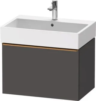 Duravit D-Neo Waschtischunterbau wandhängend Graphit Matt 684x442x440 mm - DE4272004490000 DE4272004490000