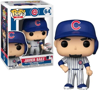 Funko Pop! MLB: Cubs - Javier Baez Báez - (Home Uniform) - Vinyl-Sammelfigur - Geschenkidee - Offizielle Handelswaren - Spielzeug Für Kinder und Erwachsene - Sports Fans - Modellfigur Für Sammler