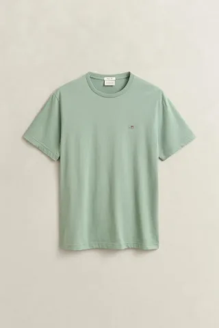GANT - Regular Fit Shield T-Shirt Grün - Gr. - XL