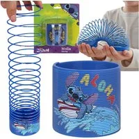 Disney Lernspielzeug DISNEY Stitch magische Kunststoffspirale, Spielzeug für Kinder 7 cm