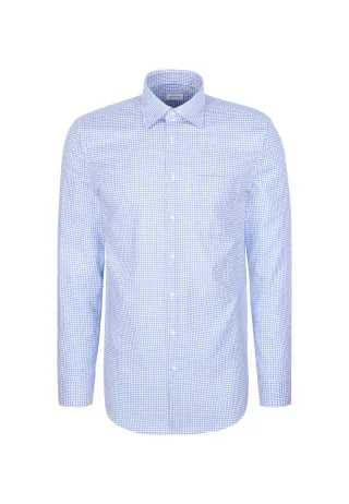 seidensticker - NEW B.D. 108 COVERED mid blue - Gr. - 40