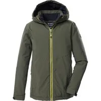 Killtec Funktionsjacke KOW 221 BYS JCKT Wind- und wasserdichte Kinderjacke mit verstellbarer Kapuze