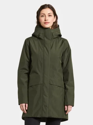 Didriksons - CAJSA WNS PARKA 7 deep green - Gr. - 42