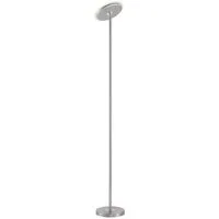 JUST LIGHT Stehlampe HANS, LED fest integriert, Warmweiß, LED, dimmbar über Touchdimmer