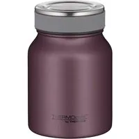 THERMOcafé Thermobehälter TC FOOD JAR, Thermobehälter für Essen, spülmaschinenfest, Edelstahl, Kunststoff, Silikon, (1-tlg), 0,5l, 9h heiß & 14h kalt, dicht & auslaufsicher