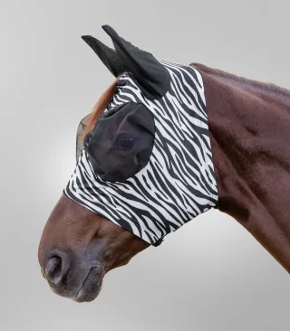 Fliegenmaske WA Puck Zebra