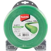 Makita Akku-Rasentrimmer Mähfaden rund 2,0 mm 126 m (E-02711) für Akku Freischneider UR 002 G