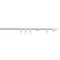 Liedeco Gardinenstange Kegel, Ø 20 mm, 1-läufig, Fixmaß, verschraubt, Metall