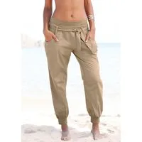 Buffalo Strandhose aus sommerlichem Leinen-Mix