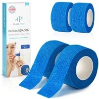 Health Press Bandage Fingerpflaster Selbsthaftend - 4x Pflaster Rolle (2,5cm x 4,5m)