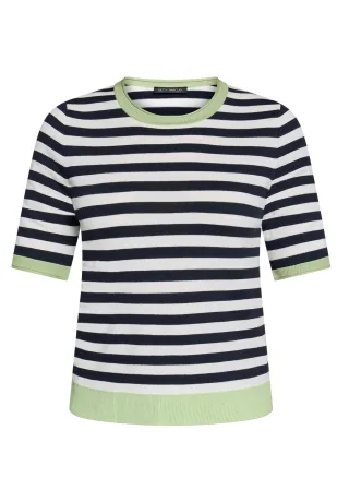 Betty Barclay - Basic-Pullover Patch Dark Blue/Green - Gr. - 40