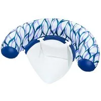 Bestway Schwimmsessel Poolsitz Summer Sway 192x67,5cm, mit 2 Luftkammern