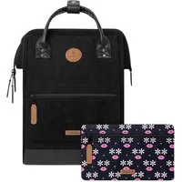 CABAIA Rucksack Recycled Velvet Backpack (Set, 3-tlg)