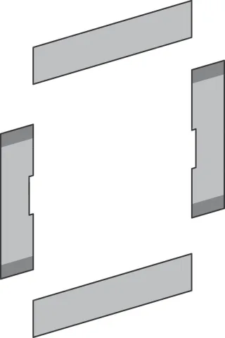 Hansgrohe Dichtband XtraStoris 900x300mm 94423000