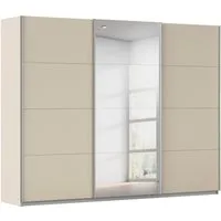 OTTO home Schwebetürenschrank Kleiderschrank Schrank Schlafzimmerschrank Garderobe AGORDO (Breiten 203/271/315/360 cm in drei Griff-Farben - NEU: Farbe SCHWARZ) Top Innenausstattung, in 4 Breiten und 2 Höhen MADE IN GERMANY