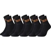 Black + Decker Sportsocken Heavy Fabric Crew (5-Paar) Work Arbeitssocken im 5er 10er 15er Sparpack