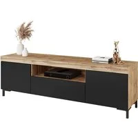 Lookway TV-Schrank YOSHI mit Beinen und Schublade im Industrial Design Breite: 170 cm